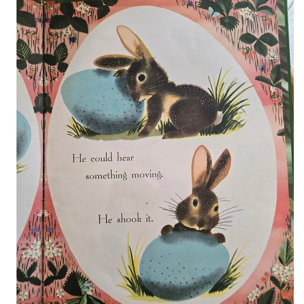 Golden Press The Golden Egg Book Childrens 1976 Oversize 9.5